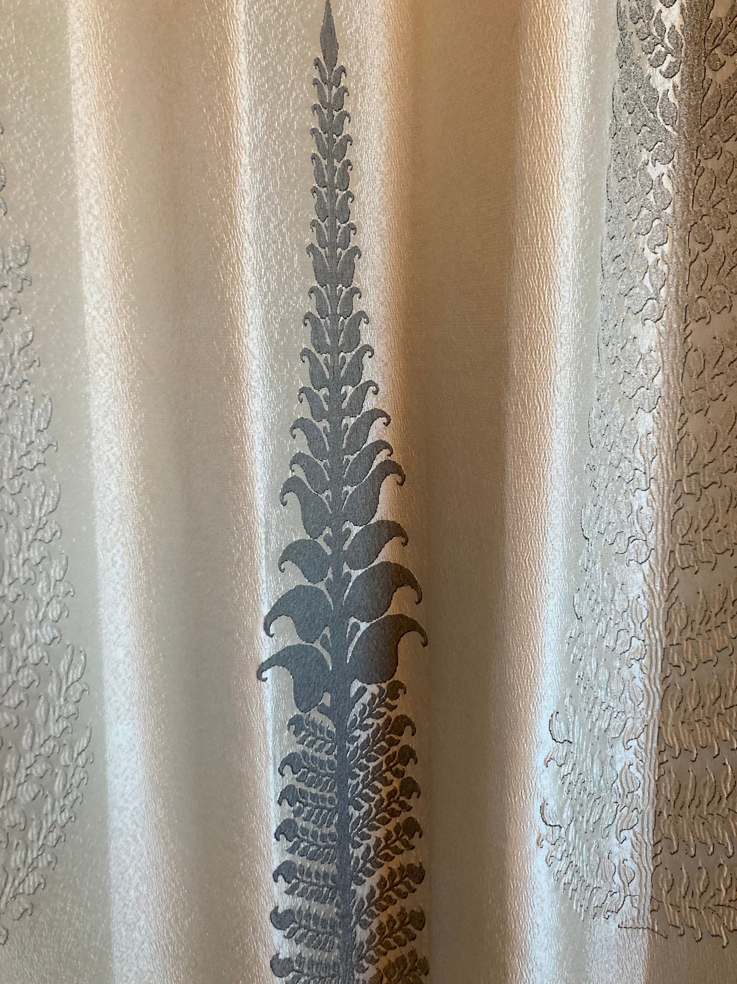 Curtain - Tree of Life Black and Gold