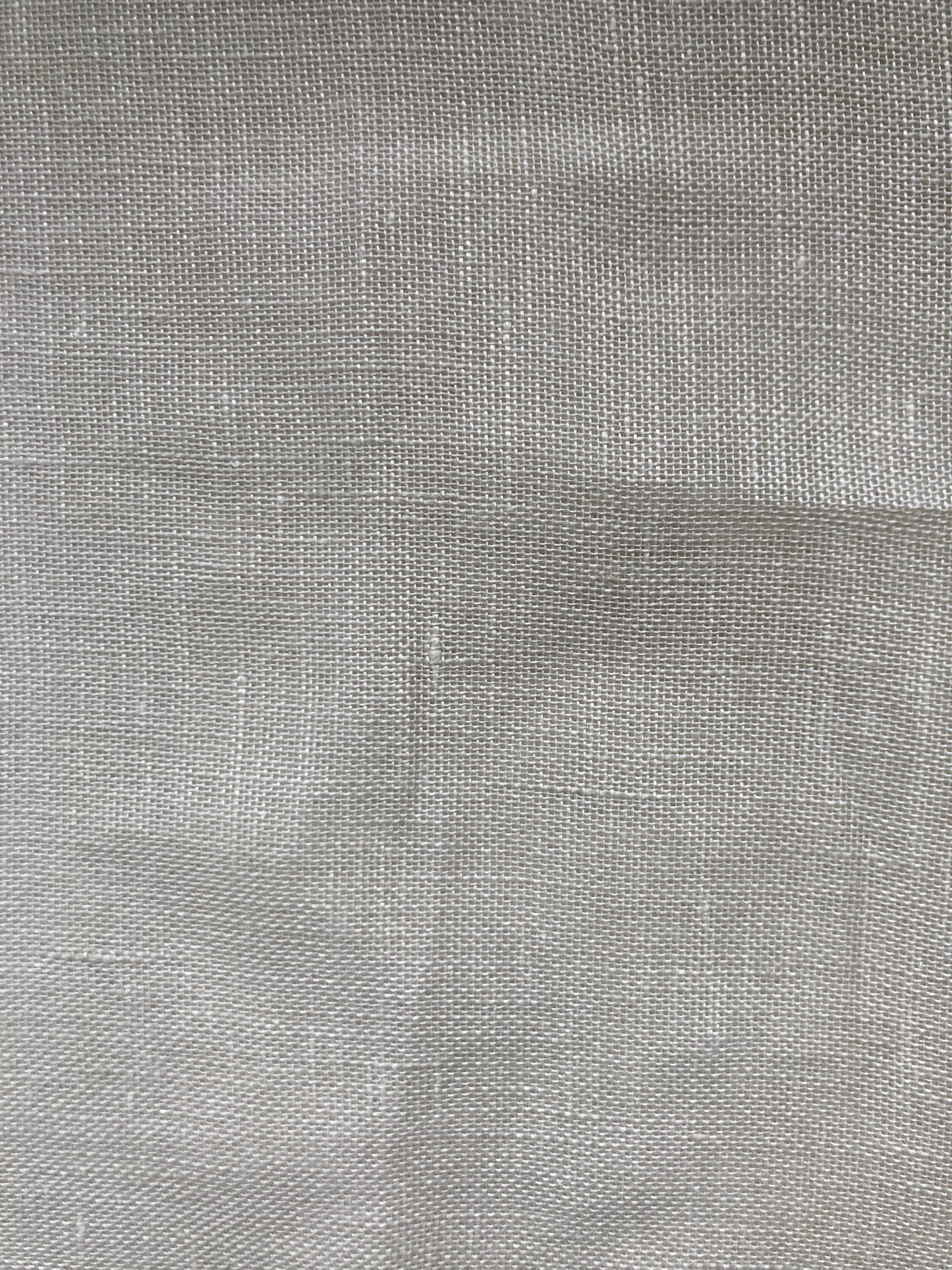 Linen Sheer fabric which allows light to filter through.
