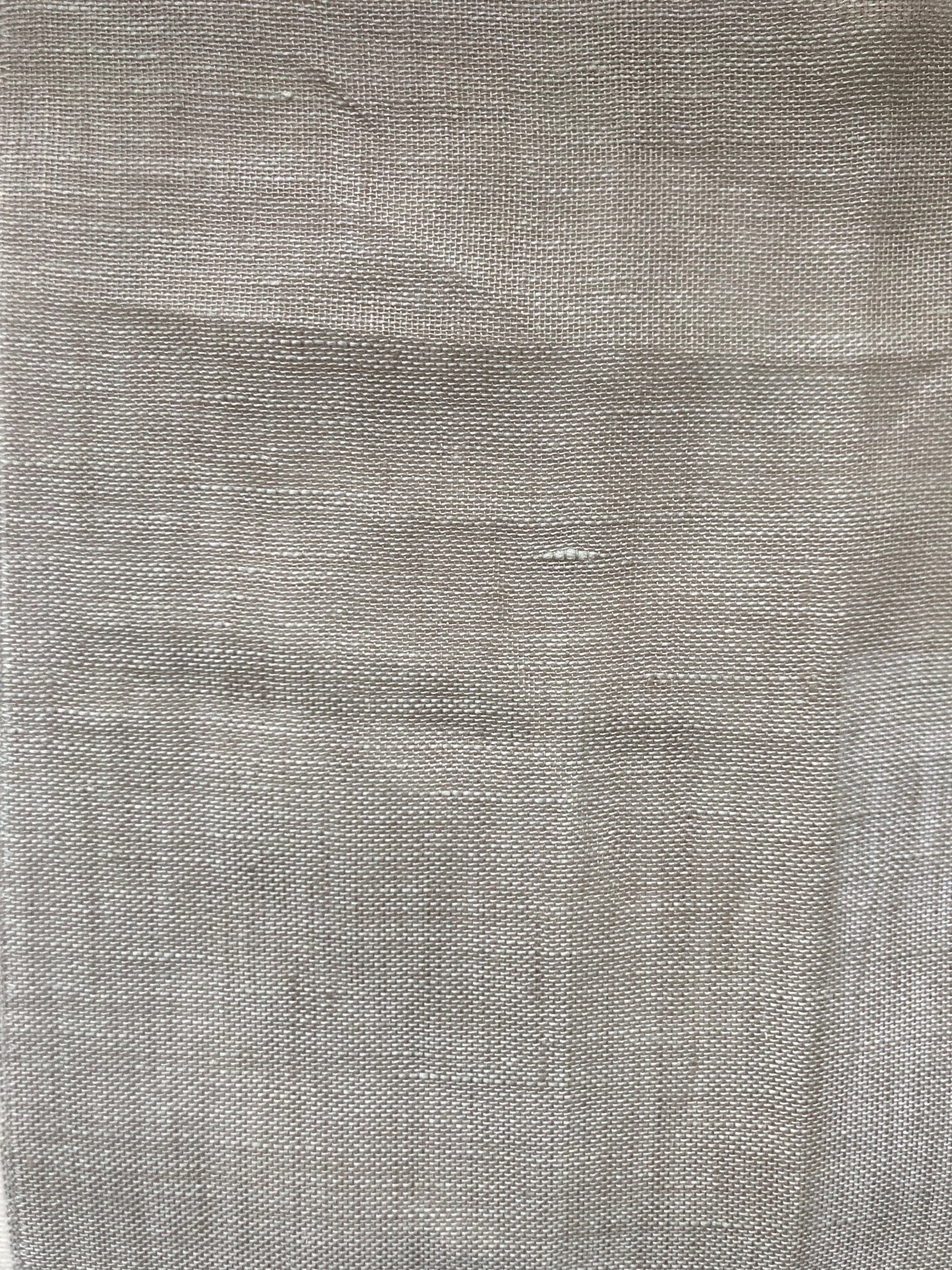 Linen Sheer fabric which allows light to filter through.