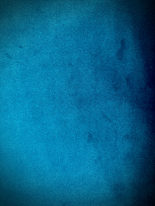 Curtain - Blue Lagoon Velvet