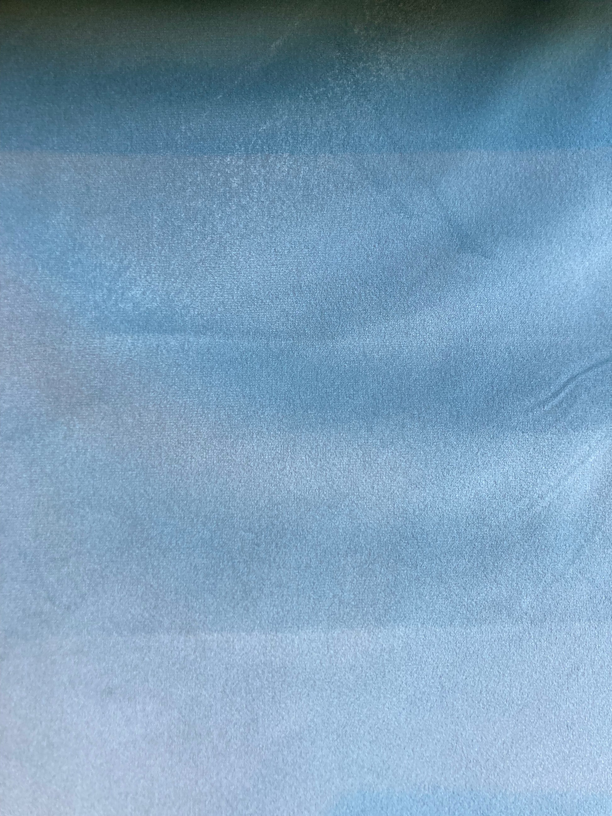 Steel Blue Velvet Fabric