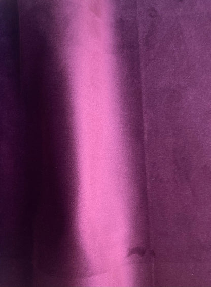 Curtain - Plum Velvet