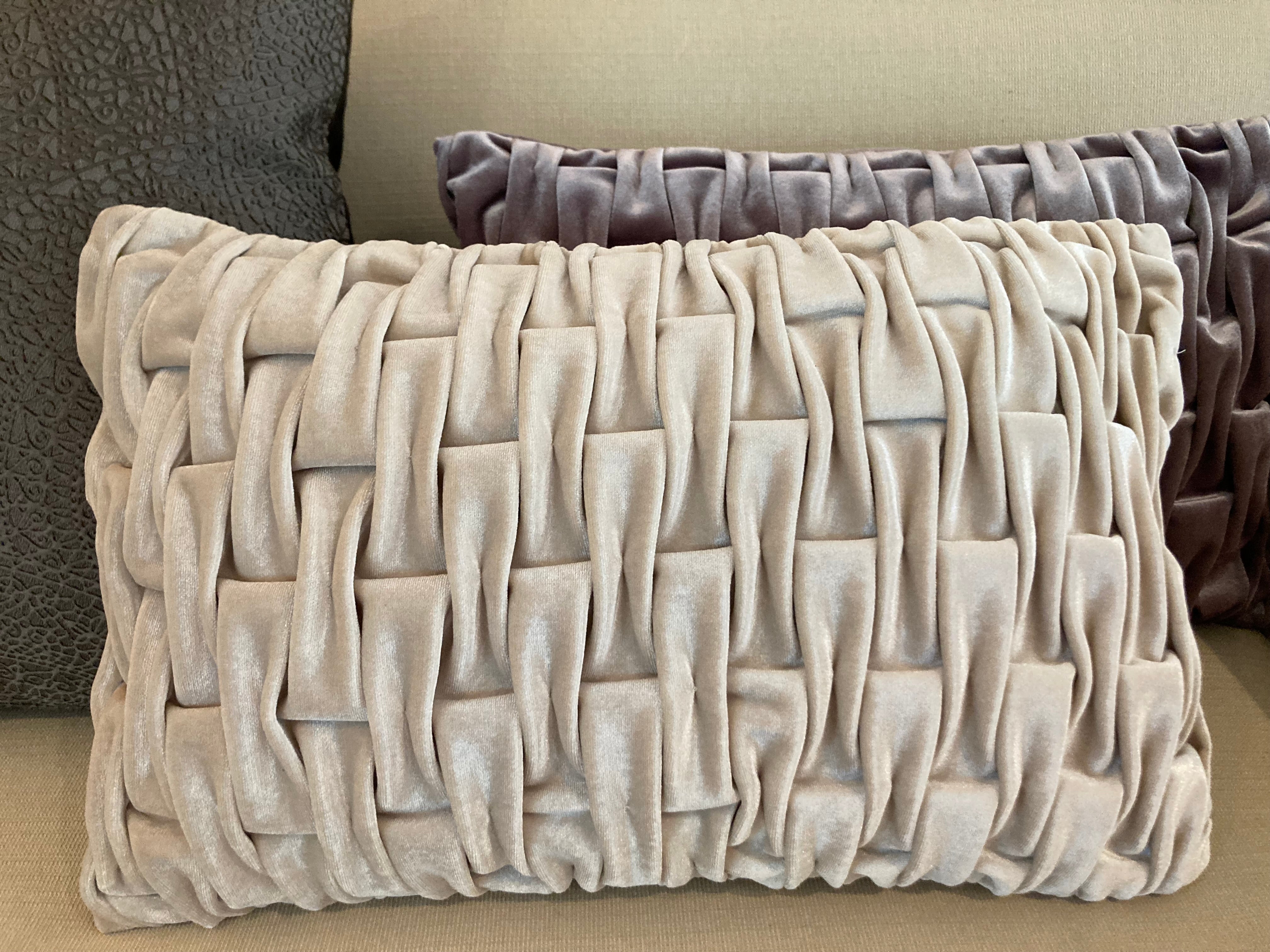 Cushion Cover Basket Weave Cream