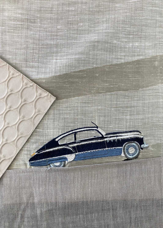 Curtain - Motor - Blue