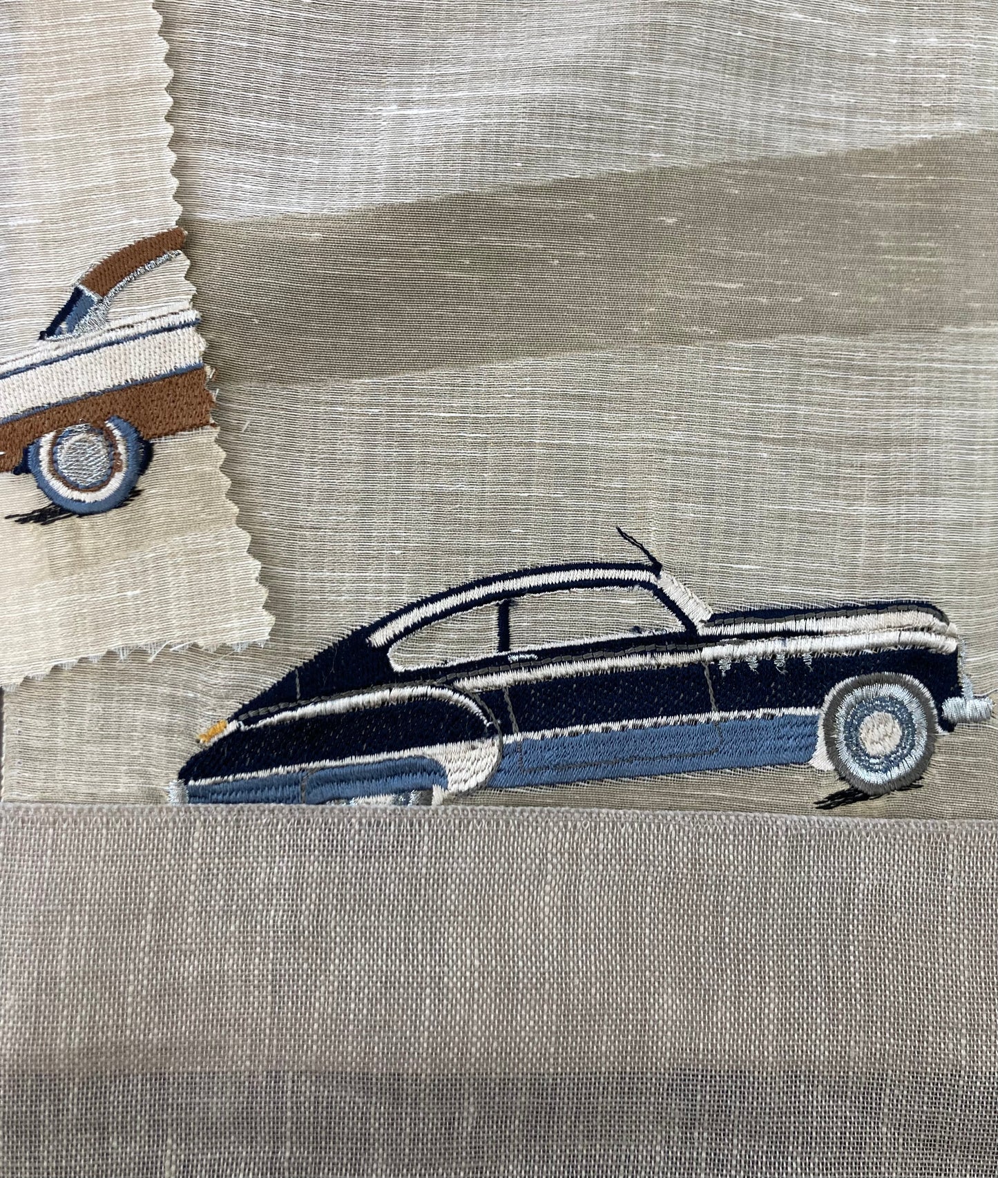 Curtain - Motor - Brown