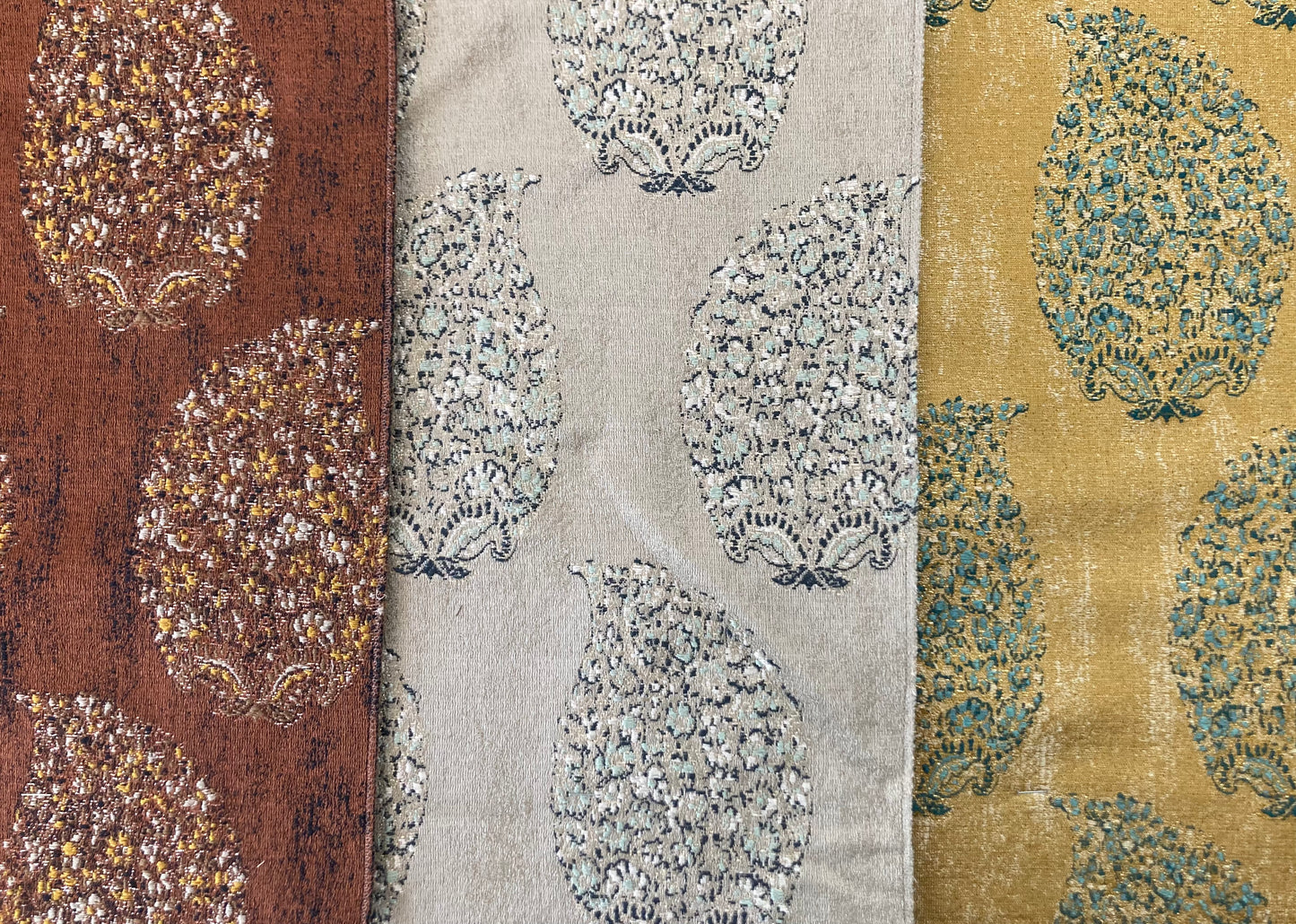 Indian motif curtains