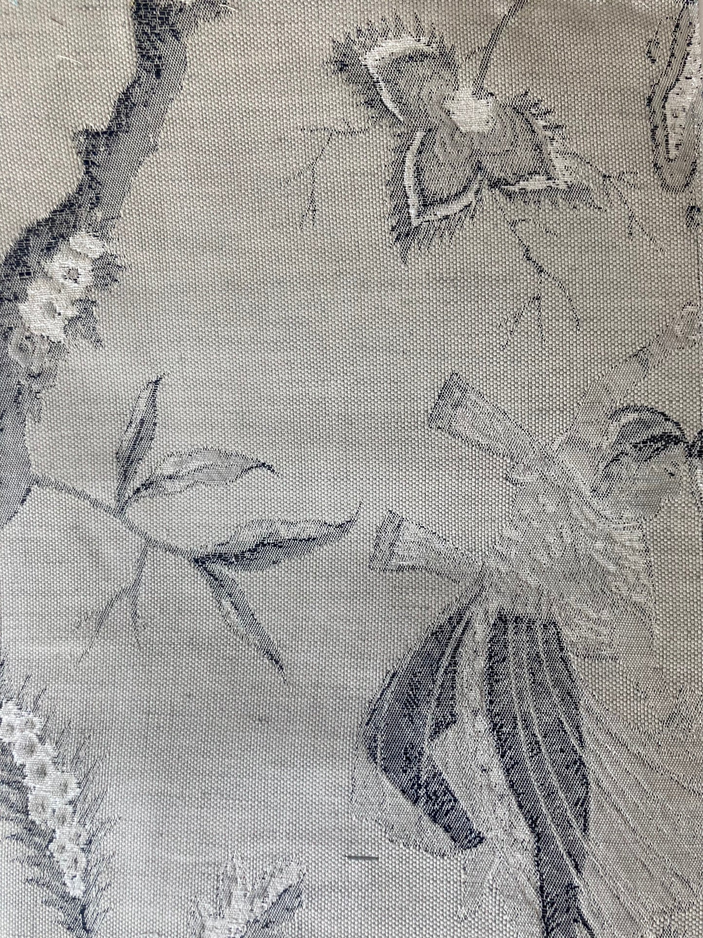Curtain - Mughal - Cream and Gray